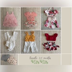 Bundle of summer baby clothes, 3-6 months :)